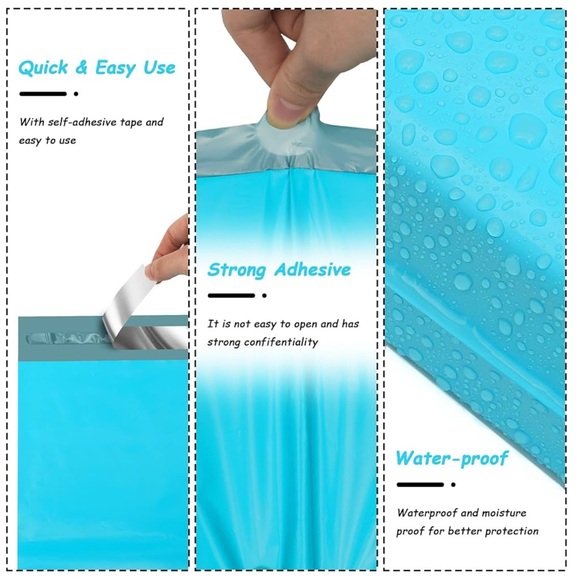 550 items Shipping Bundle-Variety Sizes Poly/Stickers - Picture 6 of 7